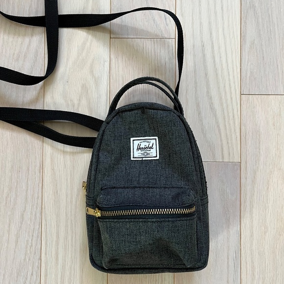 Herschel Nova Crossbody - Black Crosshatch - Picture 7 of 11